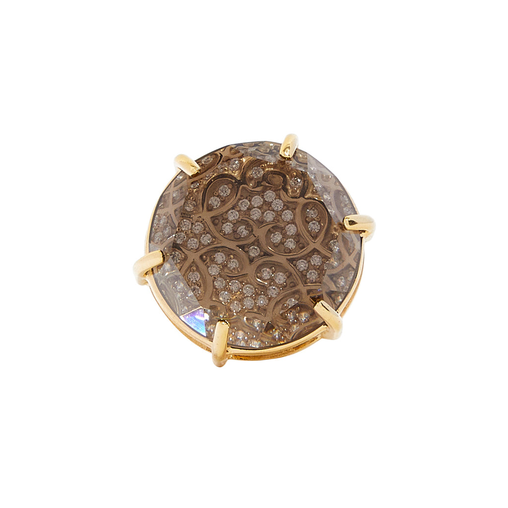 Anillo Luna con circonia