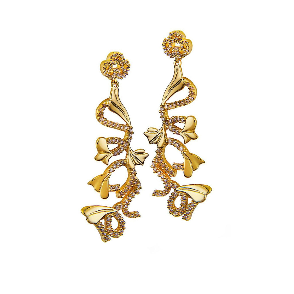 Aretes Velo de Novia