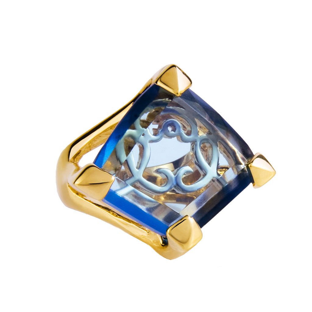 Blue Star Ring