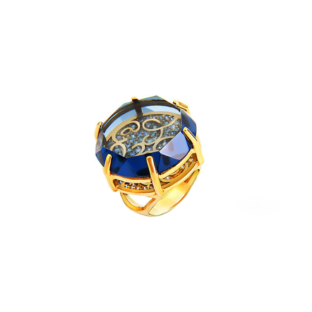 Anillo Luna con circonia