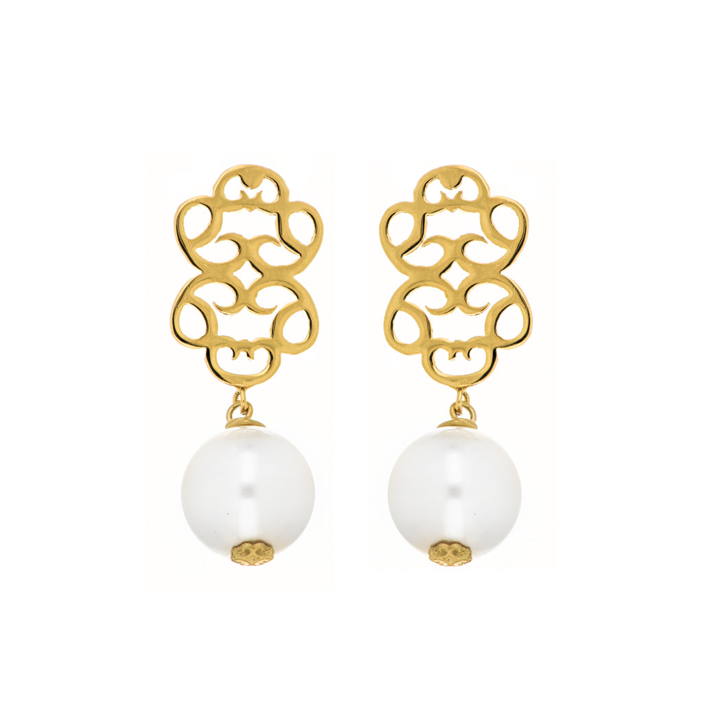 Earrings collection of love offering with pearl