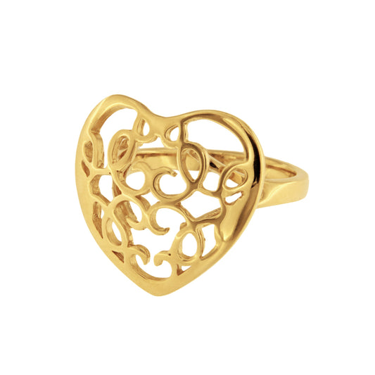 Anillo Corazón de Princesa