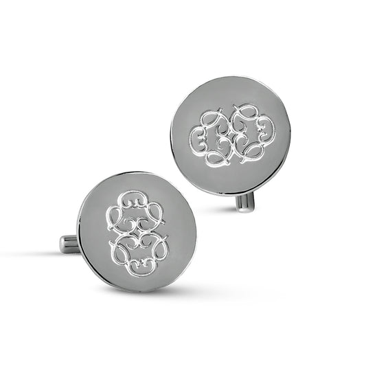 Royal symbol cufflink