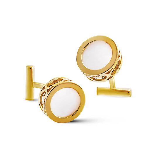 Constancia mother of pearl ch cufflinks