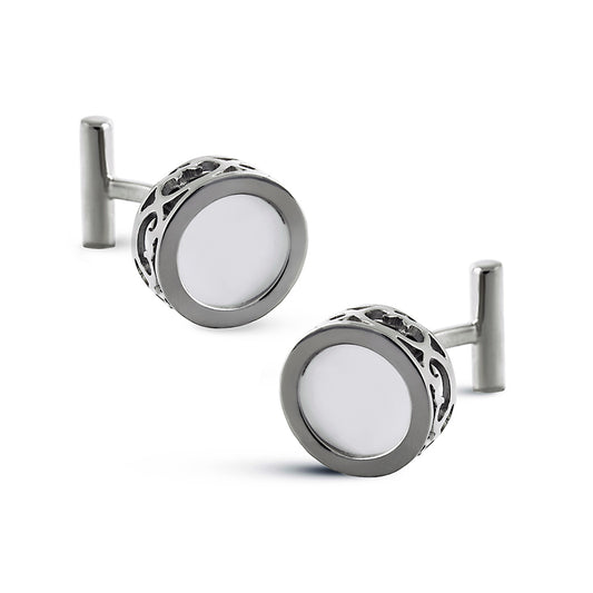Constancia mother of pearl cufflinks