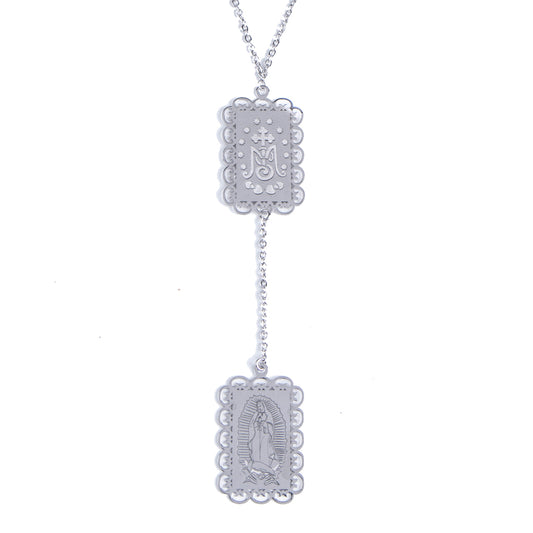 Escapulario grande virgen de guadalupe  de Colección Cruces y Medallas