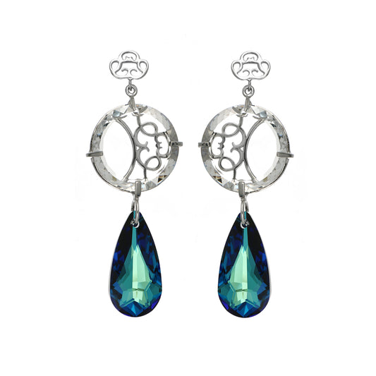 Moon earrings