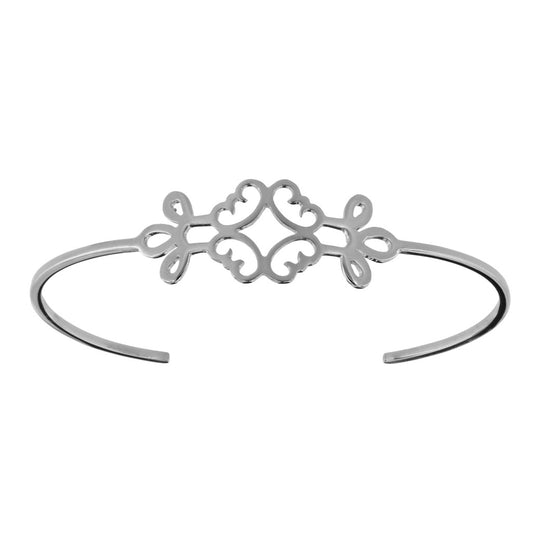 Lucero Pearls Hoop Bracelet